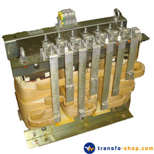 TRANSFO TRIPHASE - 50 KVA PRI 3X400V SEC 3X(65/80V) SEC AUX 120V 800VA